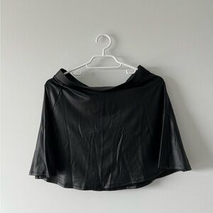 Forever21 Faux Leather Mini Skirt